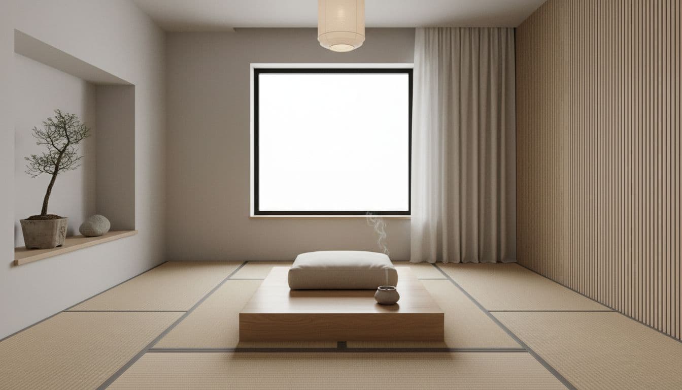 Japandi Zen Raum