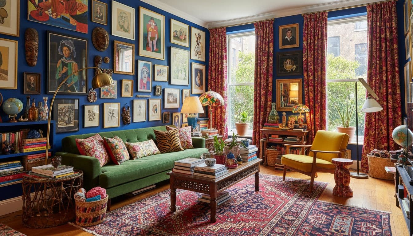 Maximalist Eclectic Einrichtung