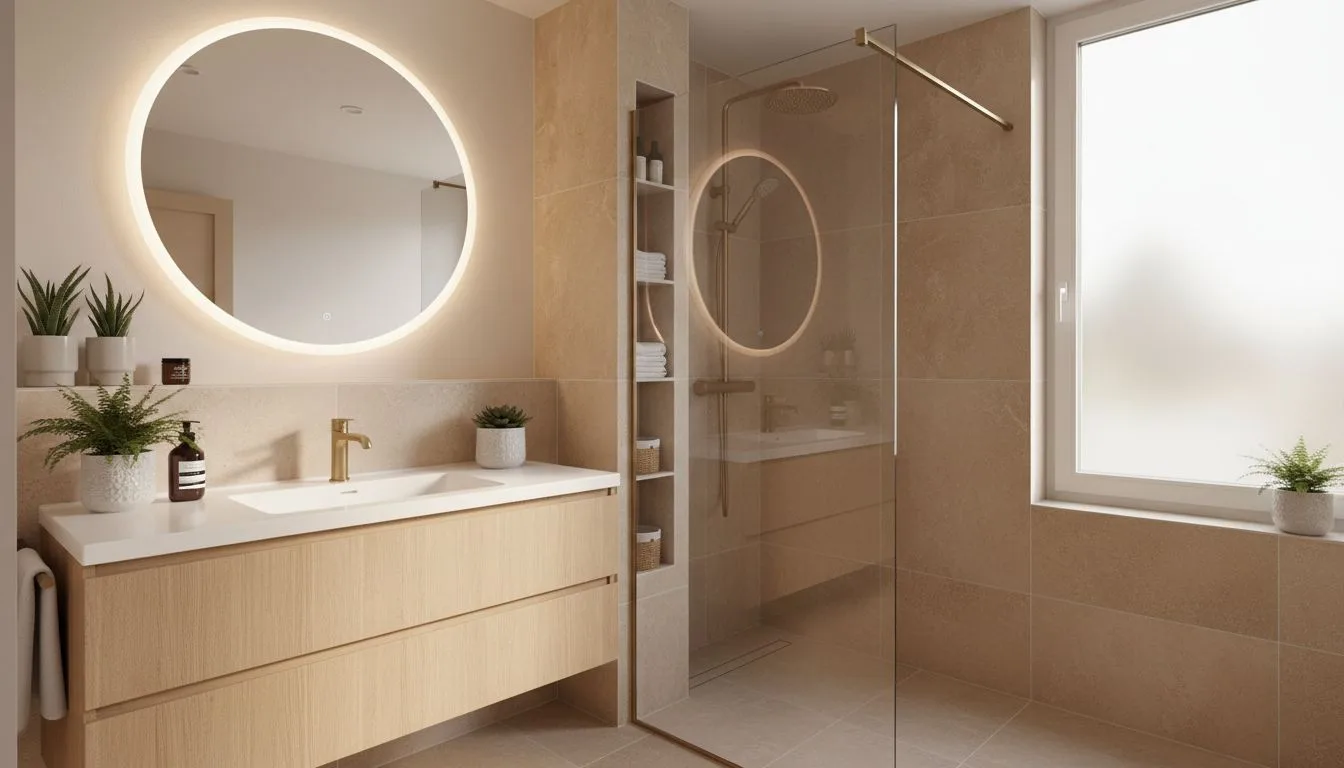 Kleines Badezimmer einrichten: 21 Ideen für mehr Platz und Ruhe