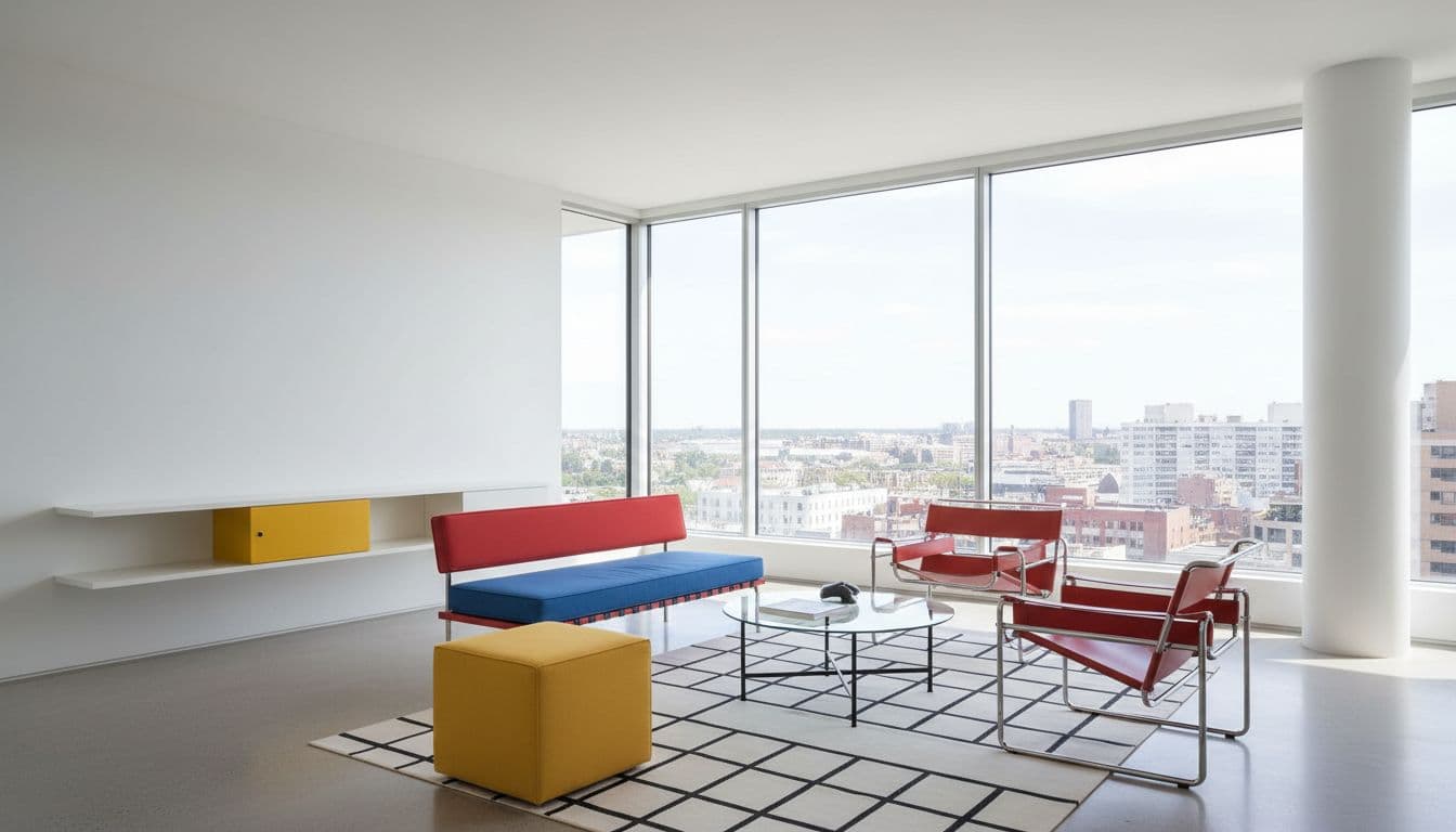 Bauhaus Einrichtungsstil: Der komplette Guide für klare Formen und Funktion