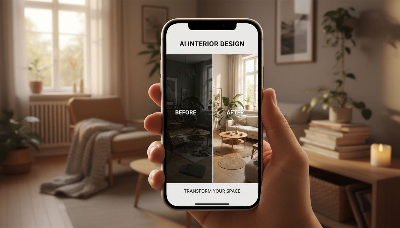 DecorAI – KI Einrichtungsapp für Wohndesign und Innenarchitektur