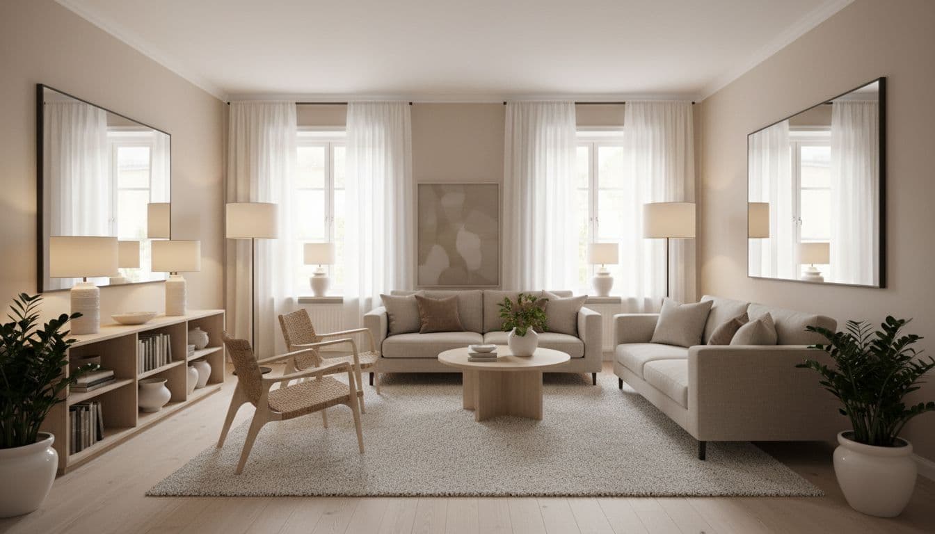 Dunkles Zimmer einrichten: Mit diesen Tricks wird jeder Raum heller und gemütlicher