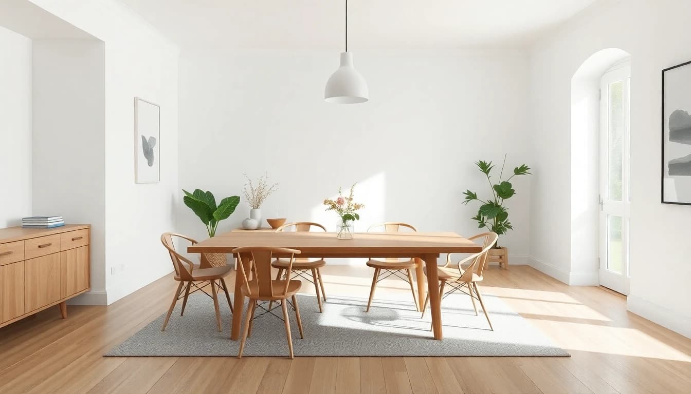 Esszimmer skandinavisch einrichten: Möbel, Farben & Licht