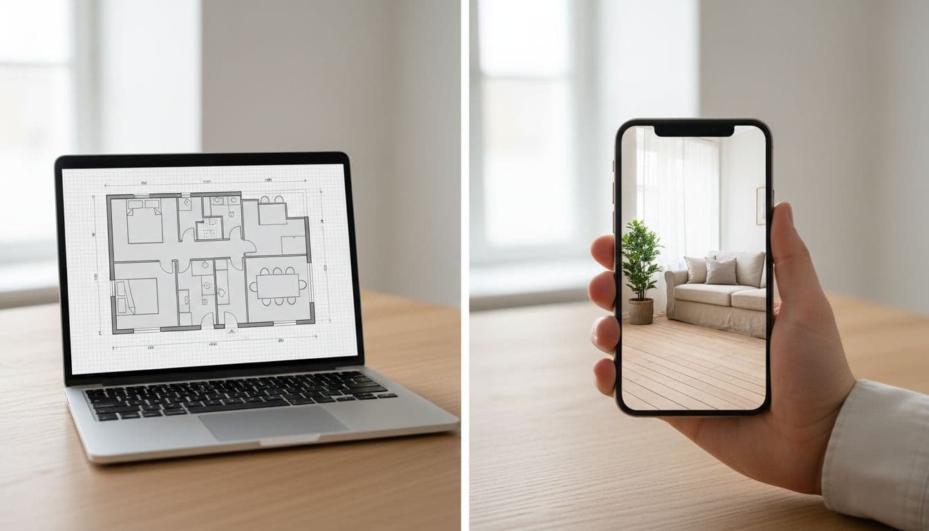 KI-Raumplaner vs. Grundriss-Planer: Welches Werkzeug brauchen Sie wirklich?