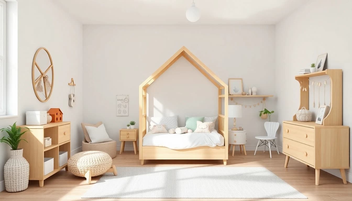Kinderzimmer skandinavisch einrichten: Hell, praktisch und mitwachsend