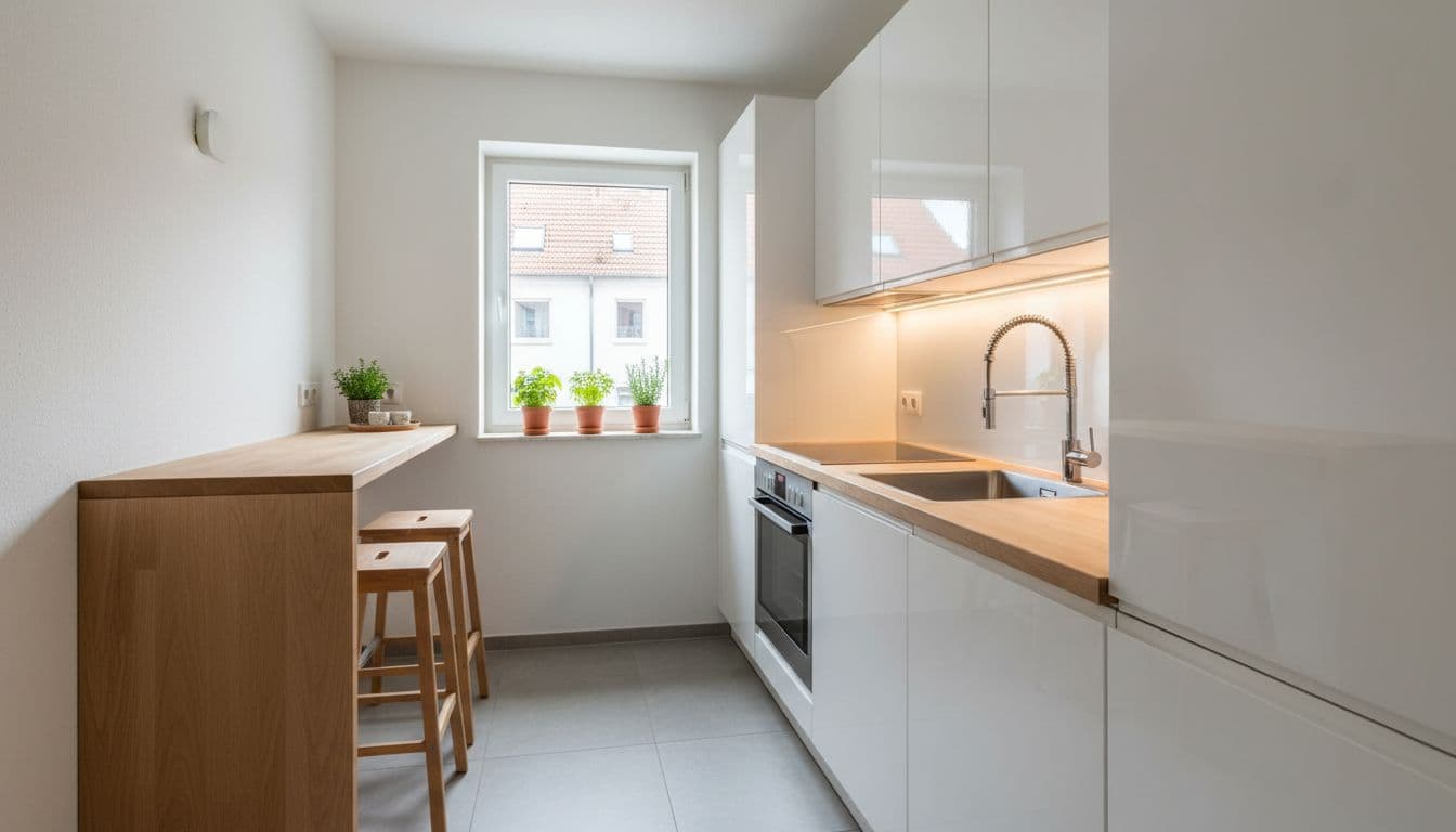 Kleine Küche einrichten: 20 clevere Ideen für maximalen Stauraum