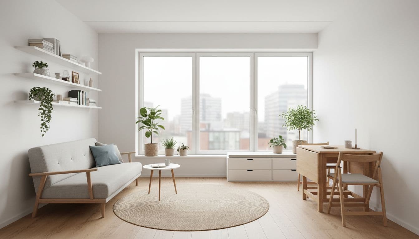 Kleine Wohnung einrichten: 20 geniale Tipps für mehr Platz
