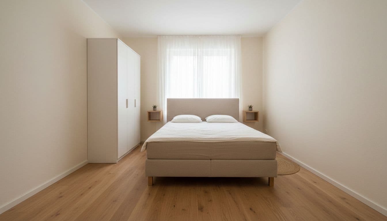 Kleines Schlafzimmer einrichten: Bett, Stauraum und Licht auf wenigen Quadratmetern