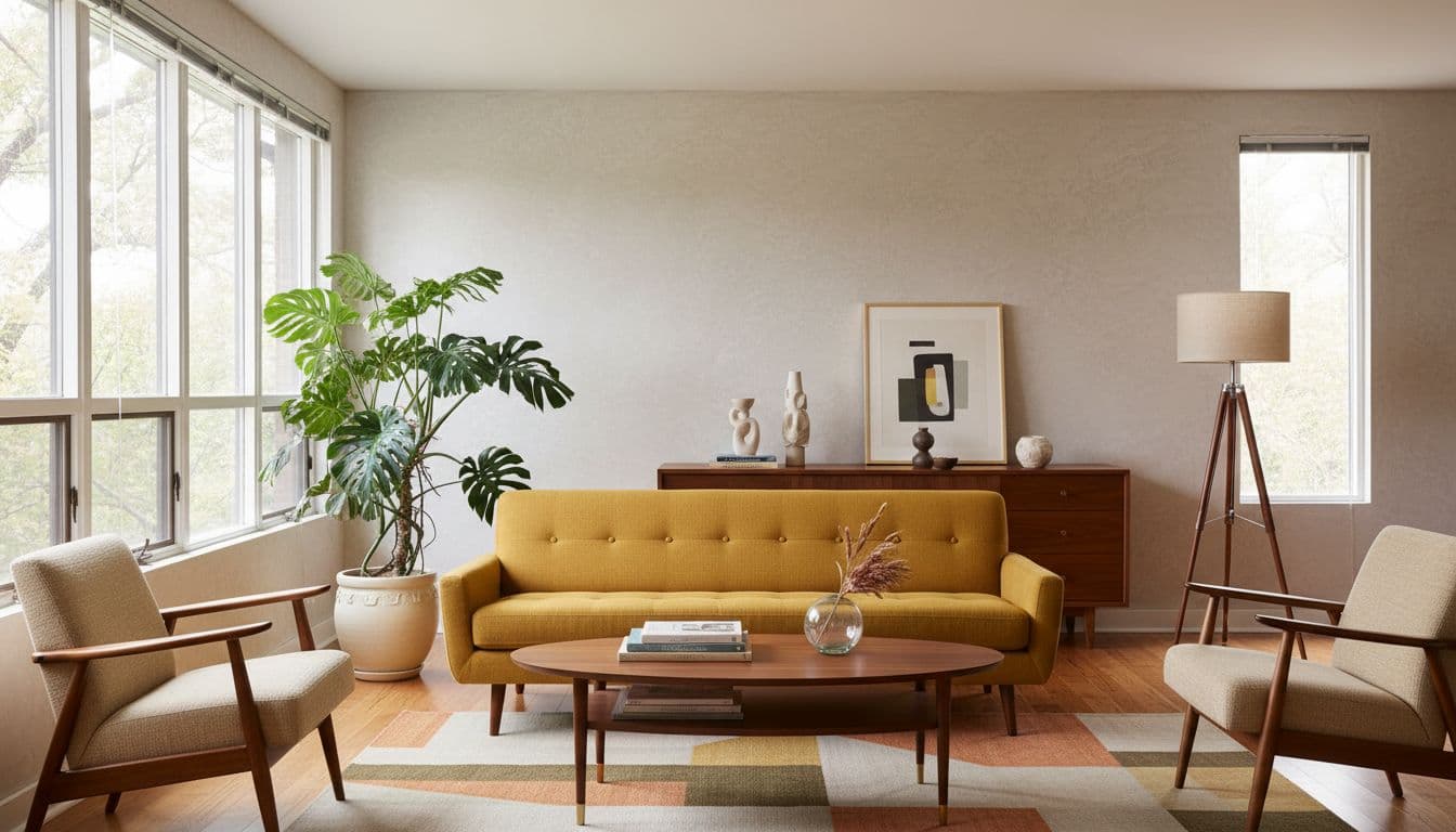 Mid-Century Einrichtungsstil: Der komplette Guide für zeitloses, modernes Wohnen