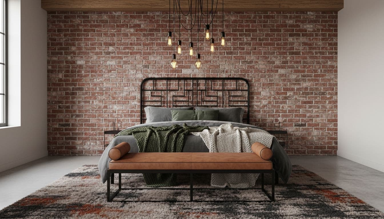 Schlafzimmer im Industrial-Stil einrichten: Ideen, Möbel & Farben