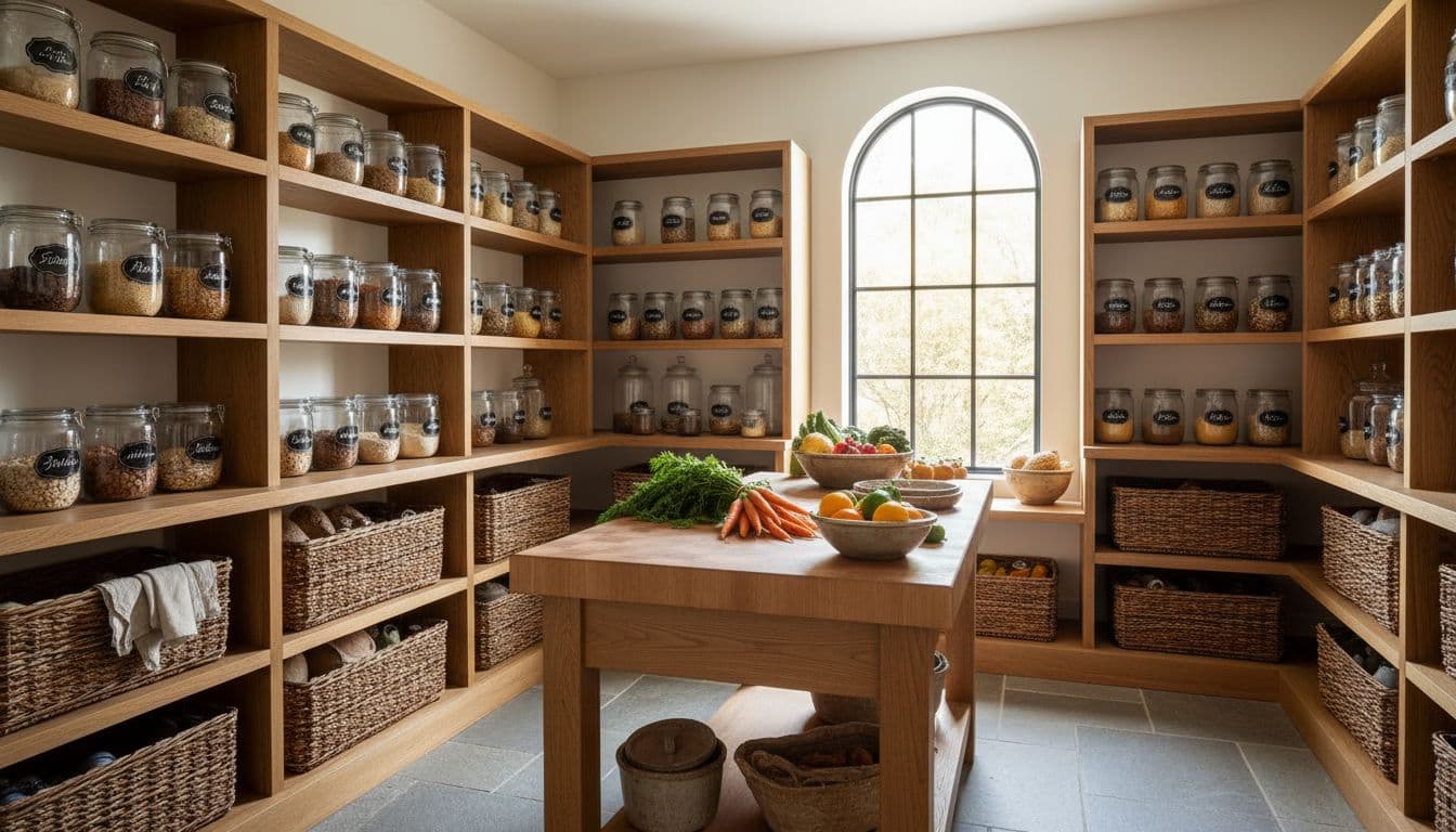 Speisekammer einrichten: Ideen, Ordnung & Stauraum-Tipps