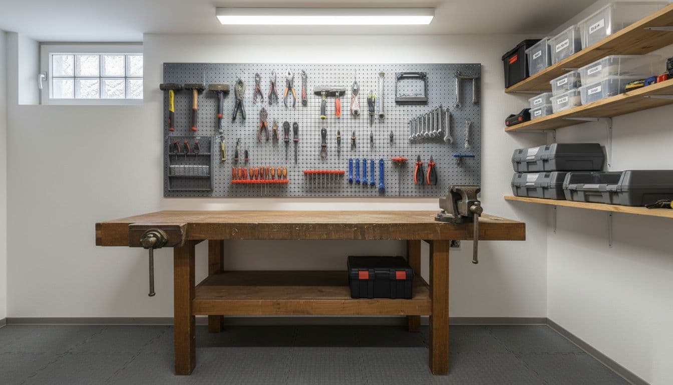 Werkstatt einrichten: Die eigene Hobby-Werkstatt zuhause planen