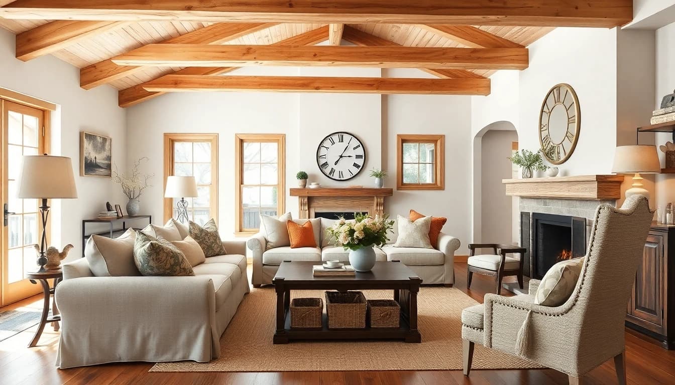 Wohnzimmer im Landhausstil einrichten: Ideen, Farben & Möbel