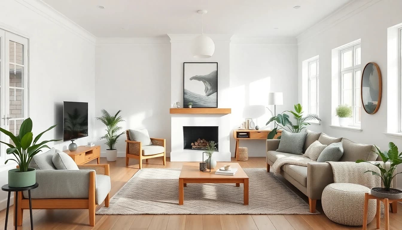 Wohnzimmer skandinavisch einrichten: Ideen, Farben & Möbel
