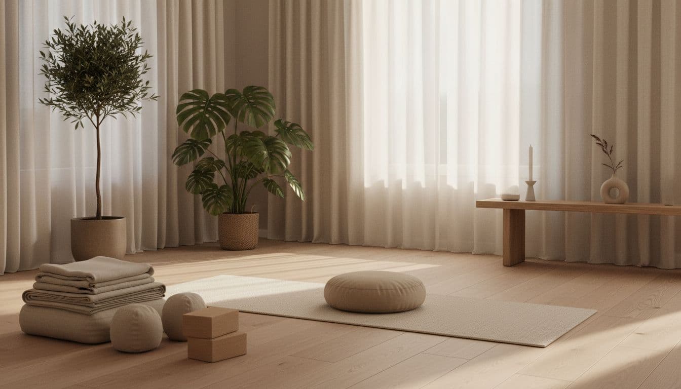 Yoga Zimmer einrichten: 14 Ideen für Meditation, Ruhe und kleine Räume