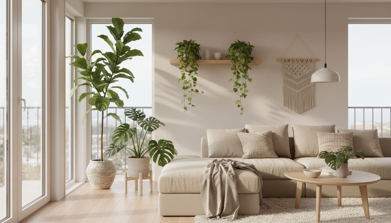 Zimmerpflanzen im Wohnzimmer: Die besten Ideen zum Platzieren und Kombinieren