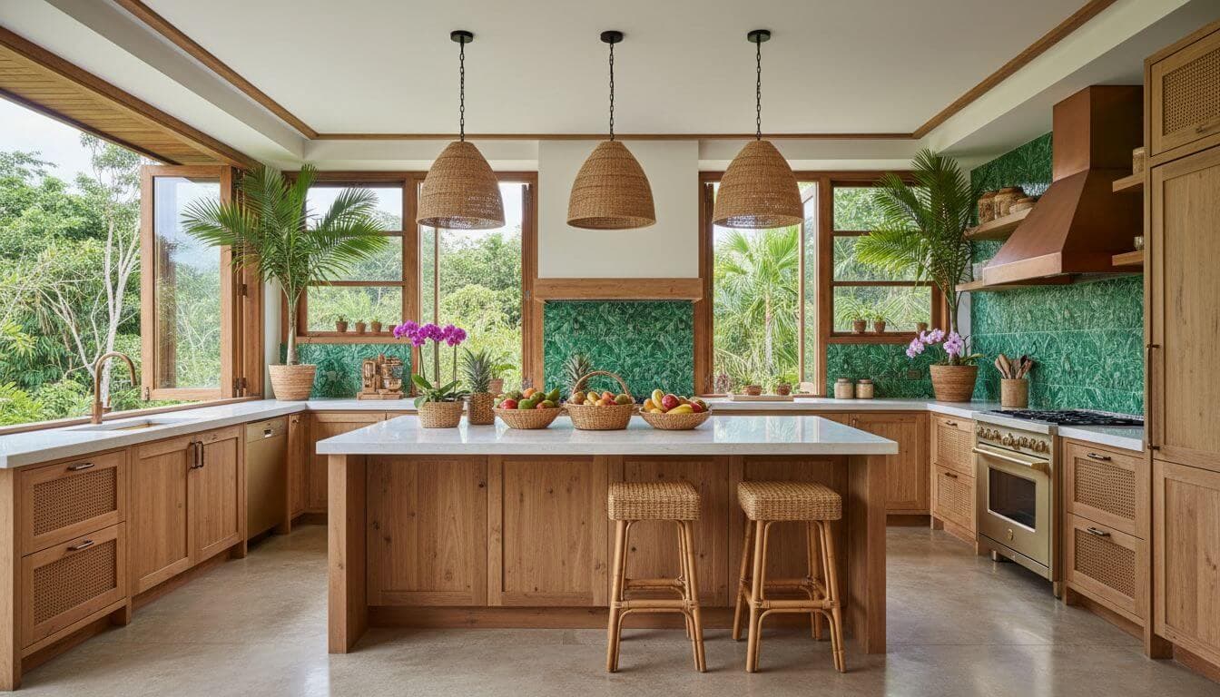 Tropical Einrichtungsstil