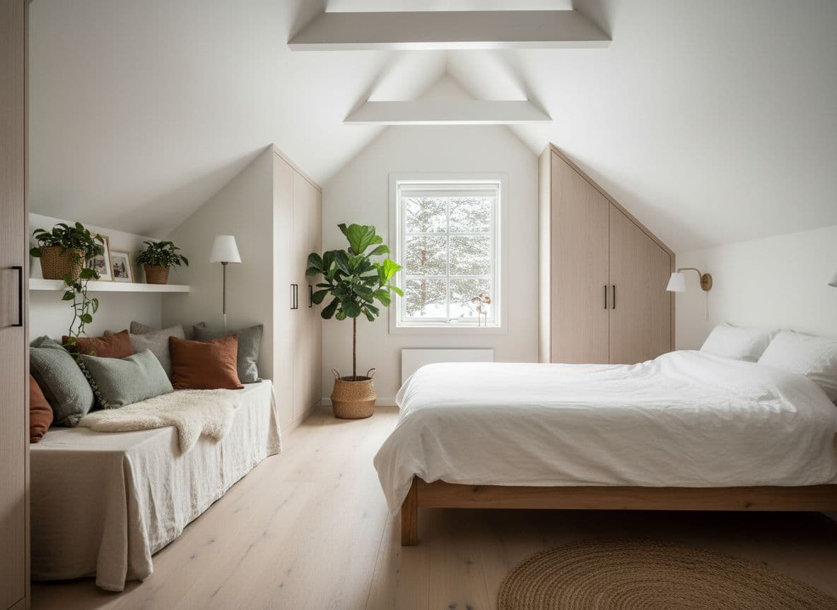 Dachschrägen optimal nutzen