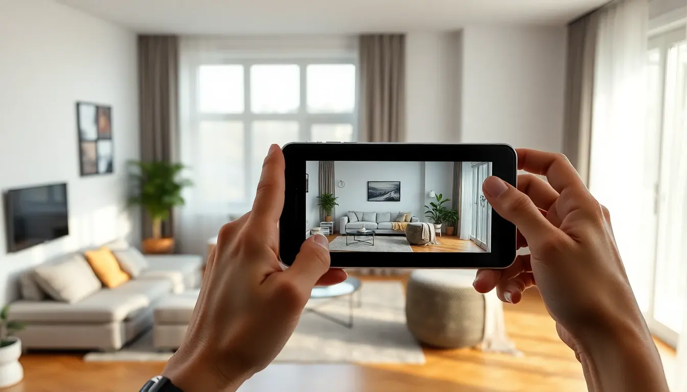 Raumplaner App mit Foto-Upload für schnelle KI Raumgestaltung